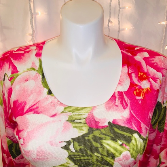 ROZ & ALI ⭐️ Soft Embellished Pullover Sweater - Picture 2 of 10